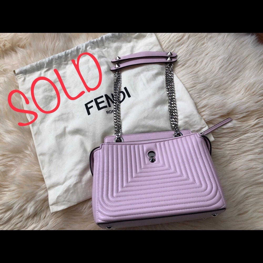 Fendi Dotcom small Napa Bag